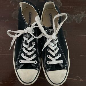 Converse All Star Black Canvas Shoes